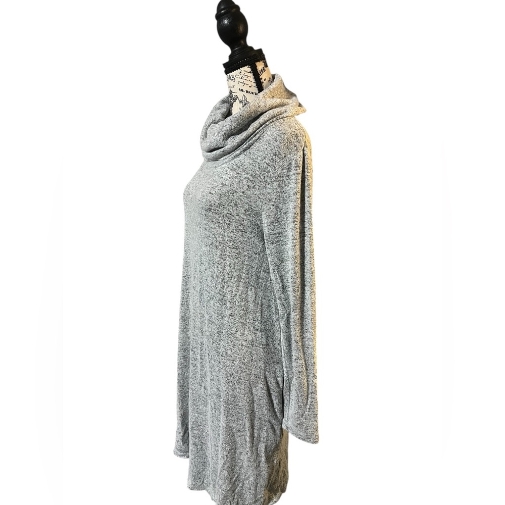 Apt. 9 Heathered Gray Sweater Dress - Picture 2 of 4
